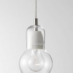 2 modern bulb pendant light